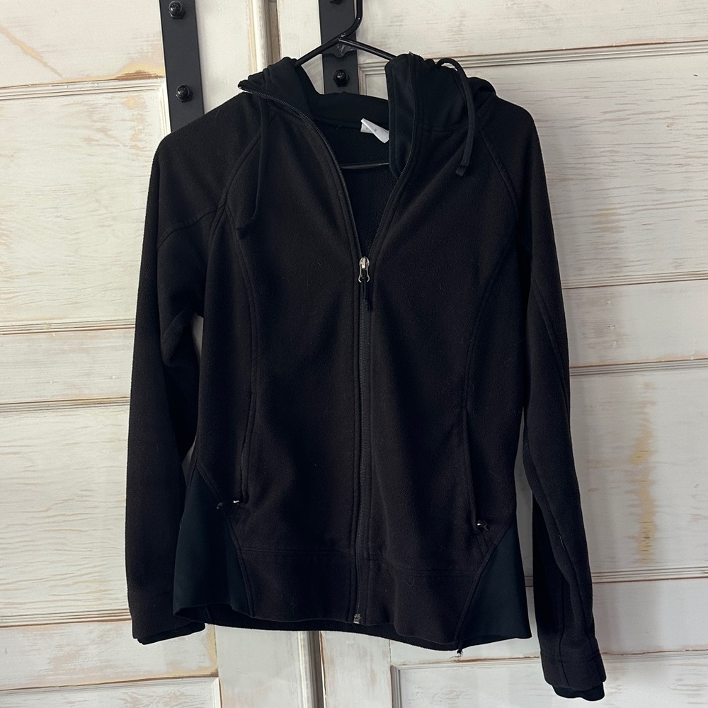 Columbia Black Hooded Softshell Jacket